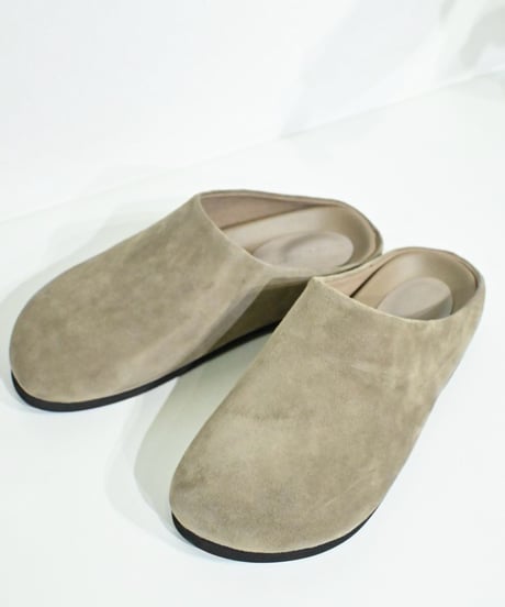 【ATELIER BRUGGE 】 S-26DM48 Suede sabot