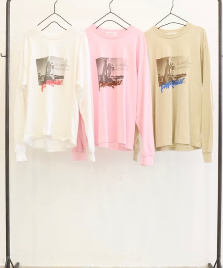 【LE MELANGE | '27 Spring Collection】6.0oz ULTRA COTTON ロゴロンＴ　8711001／１月下旬から２月中旬発送予定