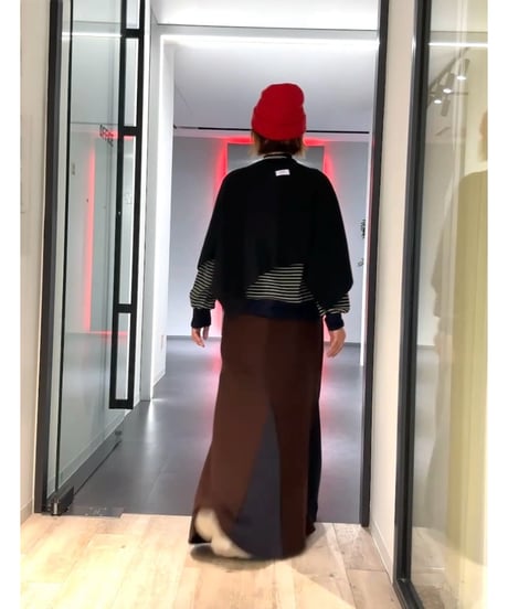 【sfide -スフィーデ-】 Poncho KNIT NO.1263002
