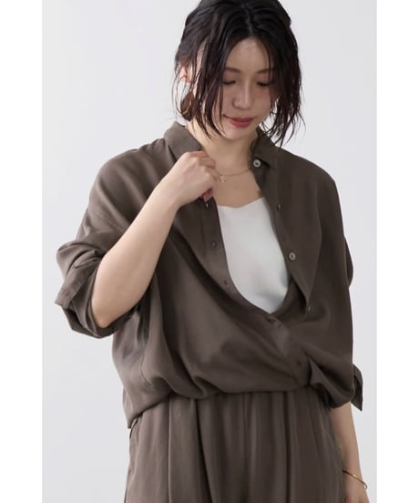 【MICA&DEAL】 0126301053 フィブリル2WAYシャツ