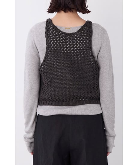 【MICA&DEAL】 0126308052 レイヤードニットタンク