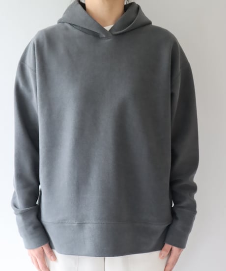 【EMMACULATE】2263C-01504 オーガニックコットンポケット付きフーディー