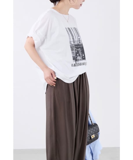 【MICA&DEAL】 0126209204 接触冷感-フォトプリントハーフスリーブT-shirt