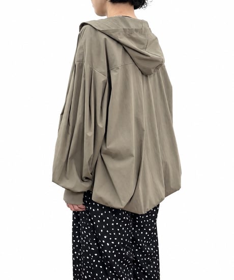 【siro de la bonte | '27 Spring Collection】 light taffeta balloon mountain jacket R713304