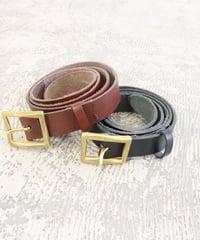 【LE MELANGE| '27 Spring Collection】 レザーベルト 8718004／２月中旬から３月上旬発送予定