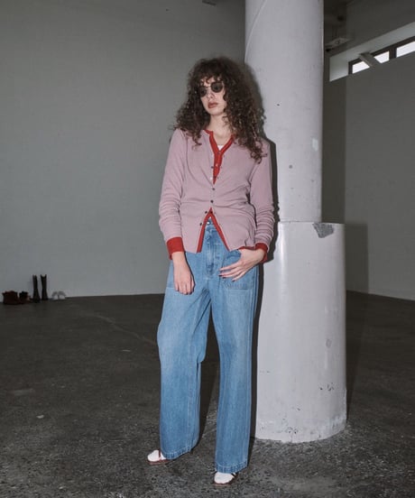 【LE MÉLANGE '26 winter collection】8651102 2/72 WOOL RIB JERSEY