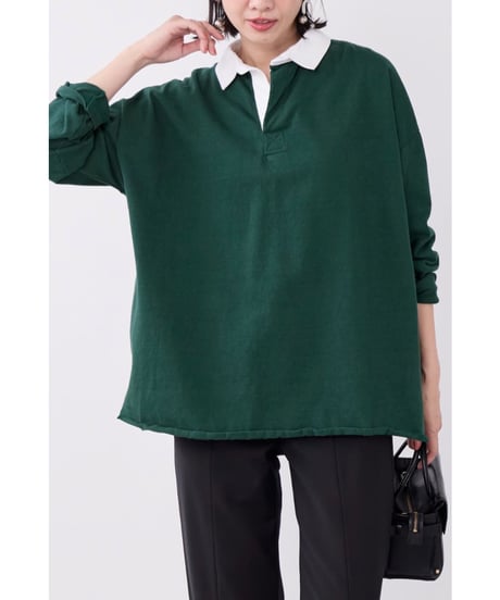 【MICA&DEAL】 0126309074 ラガーシャツ