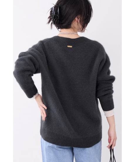 【MICA&DEAL】 ラクーンデュアルVネックニット 0126308103