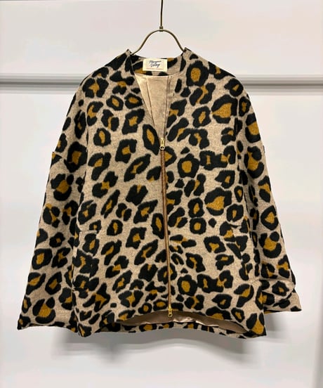【MARGAUX VINTAGE 26AW】MG  CO - 26128 - A シャギージップコート　ﾚｵﾊﾟｰﾄﾞ