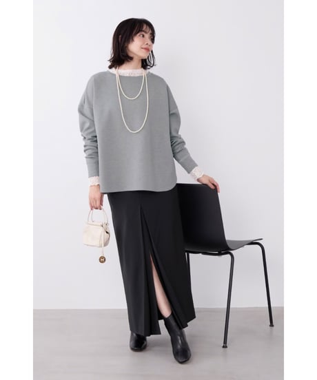 【MICA&DEAL】ヘムラウンドポンチプルオーバー0126309075
