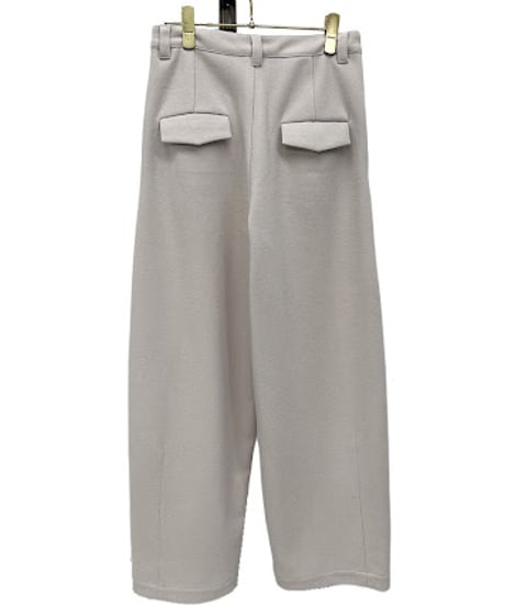 【ayane '26 winter collection】876803 ニードルパンチバレルレッグパンツ