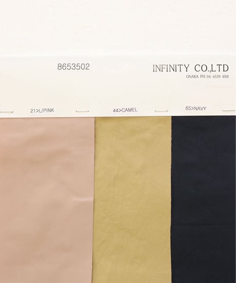 【LE MÉLANGE '26 winter collection】8653502 VINTAGE HEAVY SATIN 製品洗い