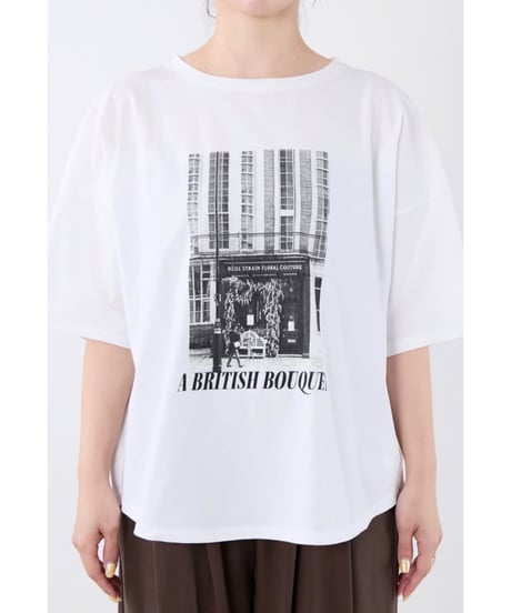 【MICA&DEAL】 0126209204 接触冷感-フォトプリントハーフスリーブT-shirt