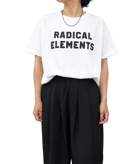 【siro de la bonte | '27 Spring Collection】30/-highgauge cotton RADICALＴshirt R713220