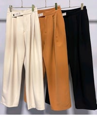 【MARGAUX VINTAGE 26AW】MG  PT - 26126 - A ウエストデザインタックパンツ