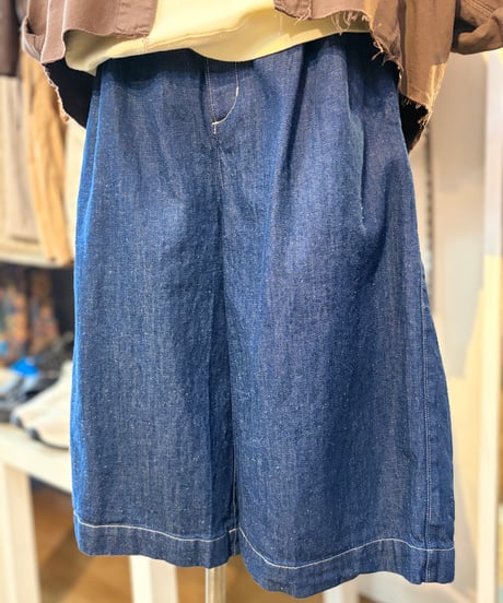 【vent blanc】VBP261510 デニムハーフパンツ