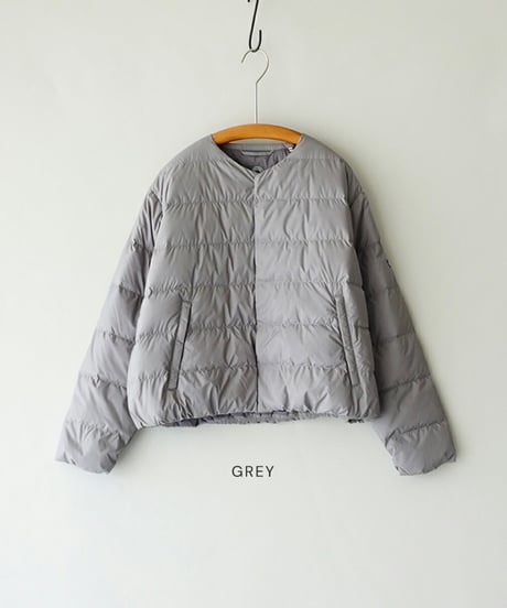 【ORCIVAL®】ノーカラーダウンジャケット #OR-A0603