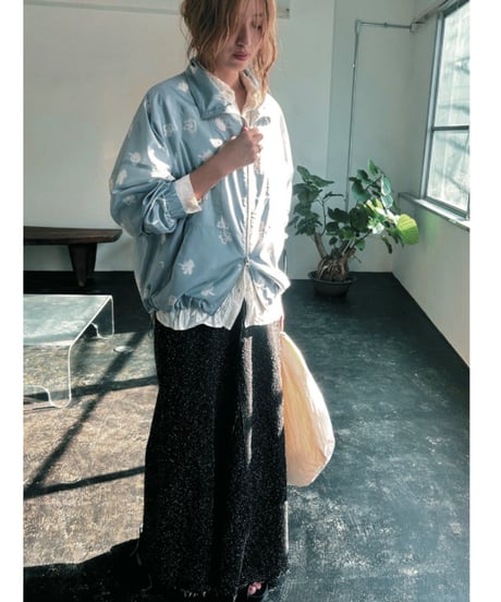 【PRIORITY | Pre-Order '27 Spring Collection】フワラープリントブルゾン P71020 IT／1月末より発送予定
