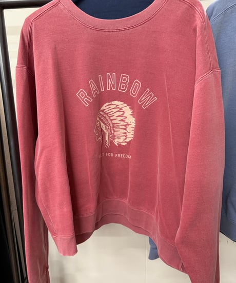 【LE MÉLANGE '26 winter collection】8651006 9.5OZ GARMENT DYED BACK FLEECE PILE 製品洗い
