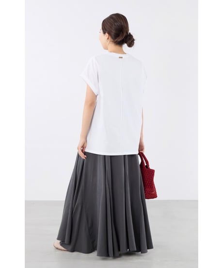 【MICA&DEAL】  0126209203 接触冷感-フォトプリントフレンチスリーブT-shirt