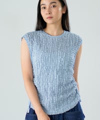 【Lallia Mu】 シュリンクレースプルオーバー 2711600／3月上旬～3月中旬発送予定