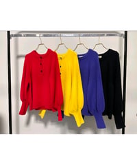 【MARGAUX VINTAGE 26AW】MG  KN - 26145 - A ヘンリーニットPO