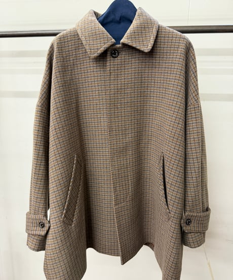 【LE MÉLANGE '26 winter collection】8653903 PECOLAMB GLEN CHECK