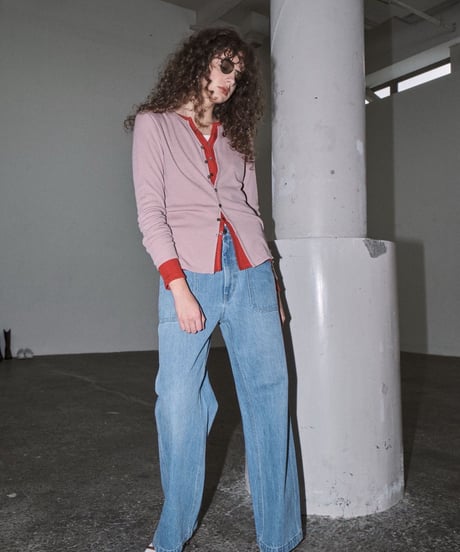 【LE MÉLANGE '26 winter collection】8651102 2/72 WOOL RIB JERSEY
