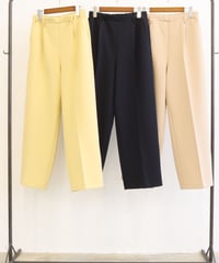 【LE MELANGE | '27 Spring Collection】POLYESTER TWILL JERSEYイージーパンツ 8711502／２月中旬から３月上旬発送予定