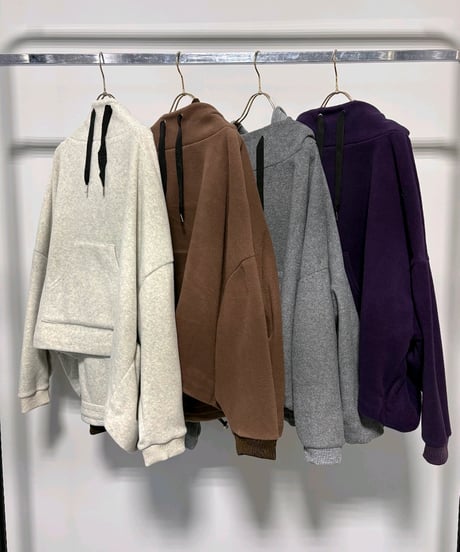 【MARGAUX VINTAGE 26AW】MG  CT - 26131 - A ポーラーフリースフーディー