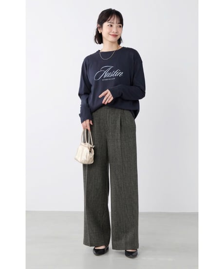 【MICA&DEAL】 "AUSTIN"ロゴロングT-shirt 0126409302