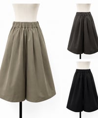 【siro de la bonte | '27 Spring Collection】solid twill short pants R713315