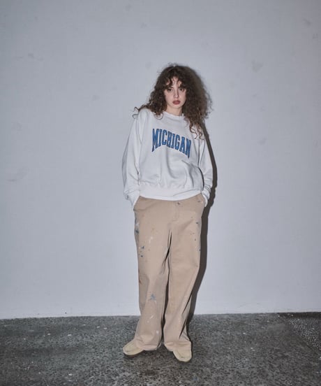 【LE MÉLANGE '26 winter collection】8651004・8651005 10OZ 30/7 FRENCH TERRY 製品洗い