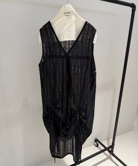 【ayane '26 winter collection】876833 ラダーニットジレ