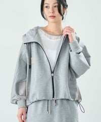 【Lallia Mu】 ドルマンダンボールパーカー 2711540／3月上旬～3月中旬発送予定