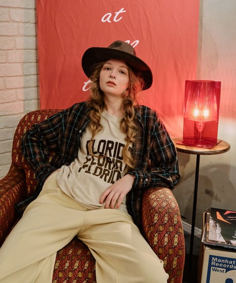 【LE MELANGE | '27 Spring Collection】MADRAS CHCKバンドカラーシャツ 8713205／２月中旬から３月上旬発送予定