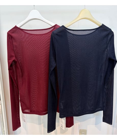 【MICA&DEAL】velour tull tee　0126409301