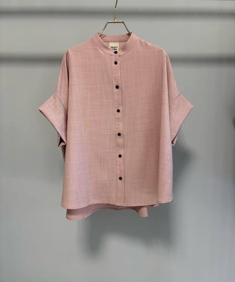 【MARGAUX VINTAGE | '27 Spring Collection】 スタンドカラーブラウス  BL 27017／2月上旬から3月上旬発送予定