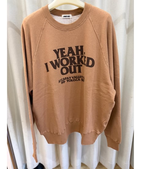 【UNDYED-アンダイド-】裏毛スウェット26FW031