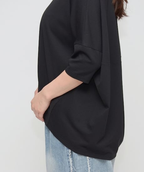 全国送料185円【Praia】LER-2692/2545 ソフトポンチコクーンプルオーバー