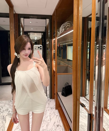 Tulle Paneled Cropped Camisole
