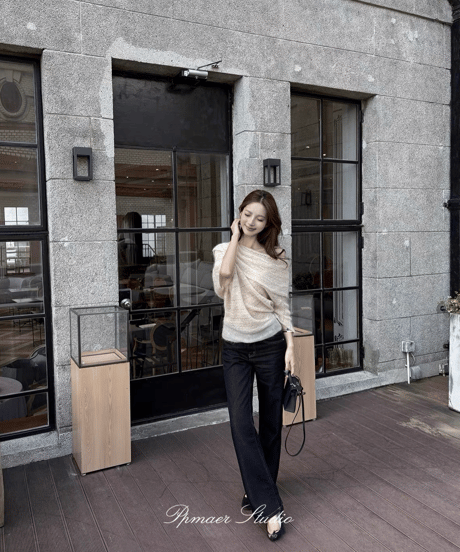 Soft Muse Off-Shoulder Knit