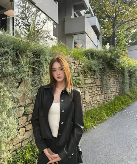Matte Finish Leather jacket