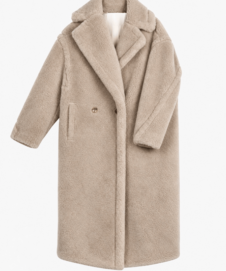 Teddy Bear Fur Coat【Beige】