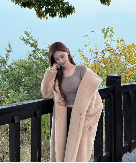 Teddy Bear Fur Coat【Beige】