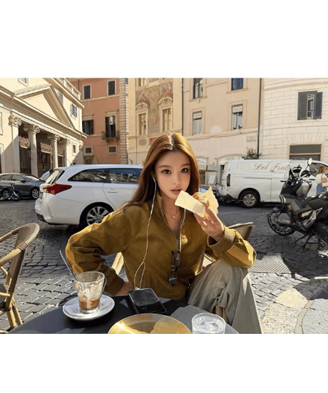 Suède Track Jacket【Khaki】