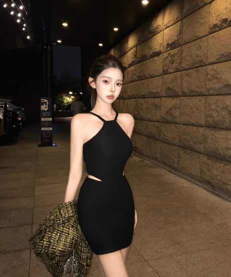 Sculpted Halter Dress
