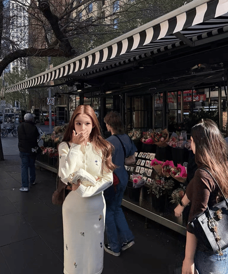 Petite Floral Knit Set
