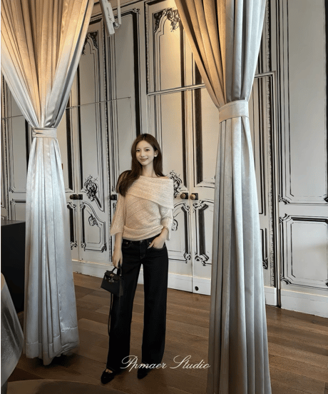 Soft Muse Off-Shoulder Knit
