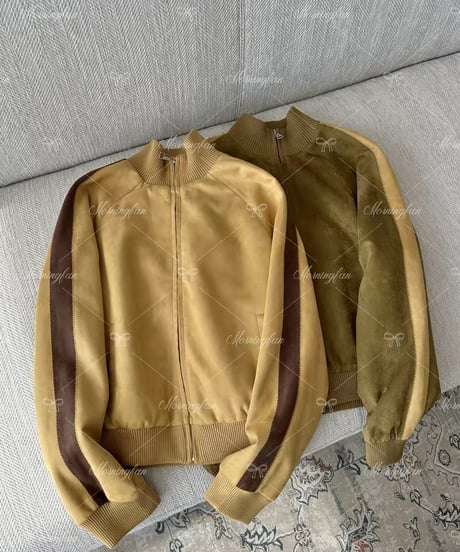 Suède Track Jacket【Yellow】
